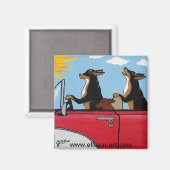 Chiens Joy Ride Magnet (Recto/Verso)