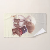 Chiens mignons Accrochage (Serviette à main)