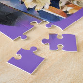 Chiens mignons ayant un puzzle de bain (Côté)