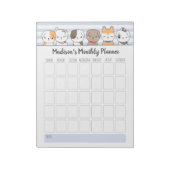 Chiens mignons Bloc-notes personnalisé (Tourné)