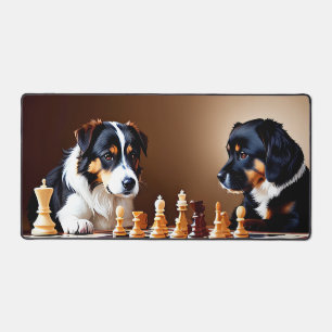 Chiens mignons Jouer À La Poitrine
