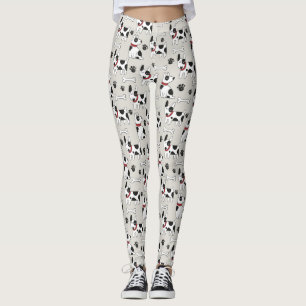 Chiens mignons leggings Motifs
