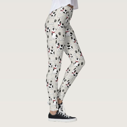 Chiens mignons leggings Motifs (Droite)
