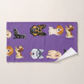 Chiens mignons partout (Serviette à main)