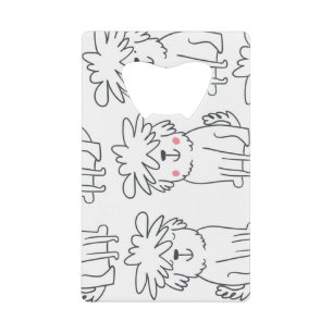Chiens moelleux à main : motif vintage.