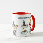 Chiens Mug (Devant droit)