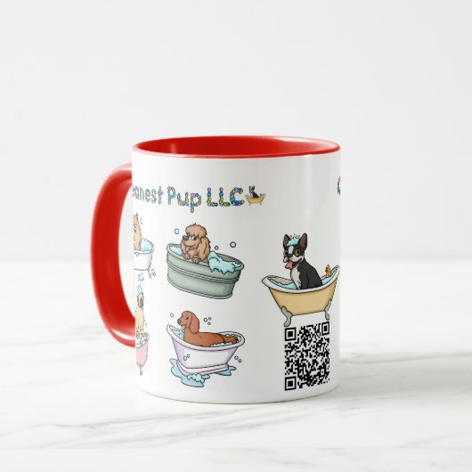 Chiens Mug (Devant gauche)
