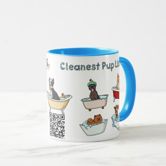 Chiens Mug (Devant droit)