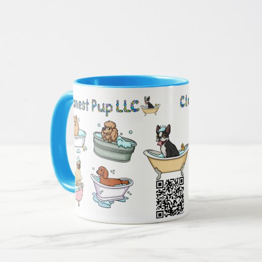 Chiens Mug (Devant gauche)