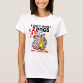 CHIENS : ne me jugez pas ! T-shirt (Devant)