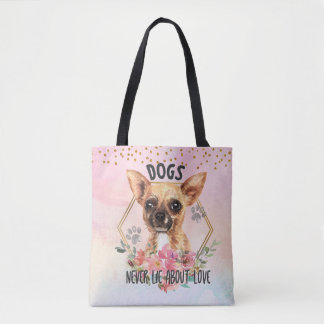 Chiens ne mentent jamais sur l'amour Sac fourre-to