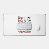 Chiens Parce Que Les Gens Sont Déplaisants Hallowe (Clavier et souris)