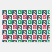 Chiens personnalisables Papier d'enveloppement de  (Devant)