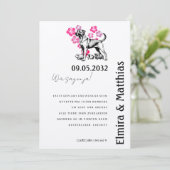 Chiens, petits animaux, grand amour : Invitation à (Debout devant)