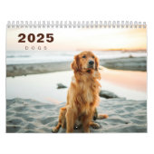 Chiens Photo Collage Calendrier moderne 2025 (Protection)