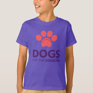 Chiens pour le T-shirt handicapé