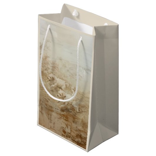 Chiens - Sac cadeau (Devant Angle)