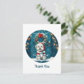 Chiens Shih Tzu de Noël Merci (Debout devant)