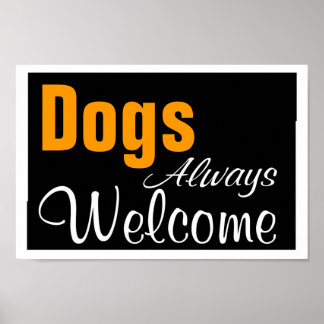 Chiens - Toujours Bienvenue Poster