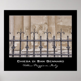 Chiesa di San Gennaro, Praiano, Amalfi Coast Poster