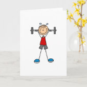 Chiffre carte de levage de bâton (Fleur jaune)