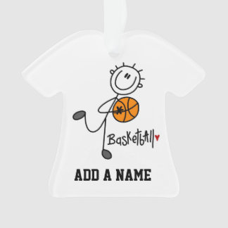 Chiffre de base joueur de basket de bâton