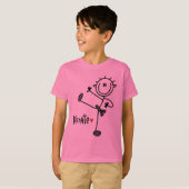 Chiffre de base T-shirts et cadeaux de bâton de (Devant entier)