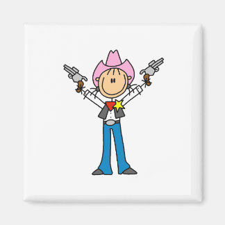 Chiffre de chaise Sheriff Magnet