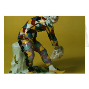 Chiffre de Meissen du harlequin, c.1750