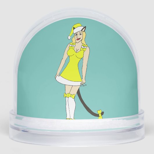 Chiffre de Noël jaune (Avant)