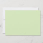 Chiffre ?ère invitation de bâton d'anniversaire de (Dos)