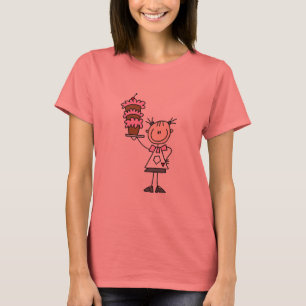 Chiffre femelle T-shirts et cadeaux de bâton de