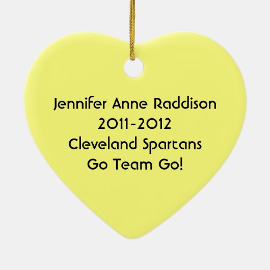 Chiffre pourpre ornement de bâton de pom-pom girl (Dos)