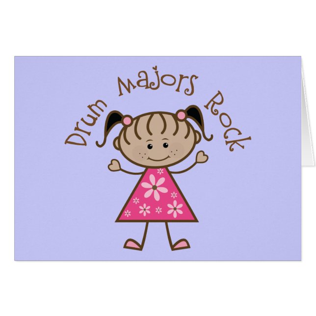 Chiffre rose de bâton de commandants de tambour (Devant horizontal)