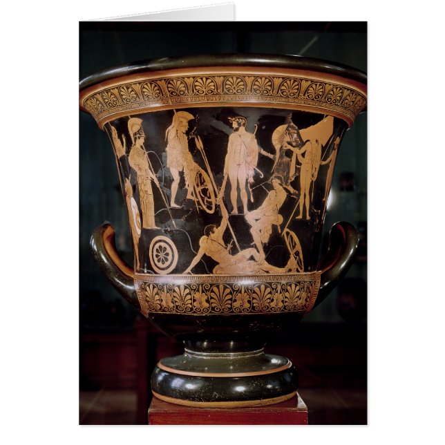 Chiffre rouge krater de grenier de calice (Devant)
