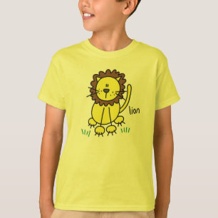 Chiffre T-shirts de bâton de lion