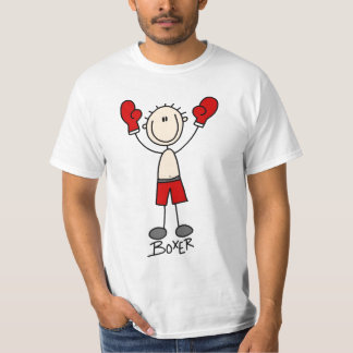Chiffre T-shirts et cadeaux de bâton de boxe