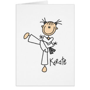 Chiffre T-shirts et cadeaux de bâton de karaté d