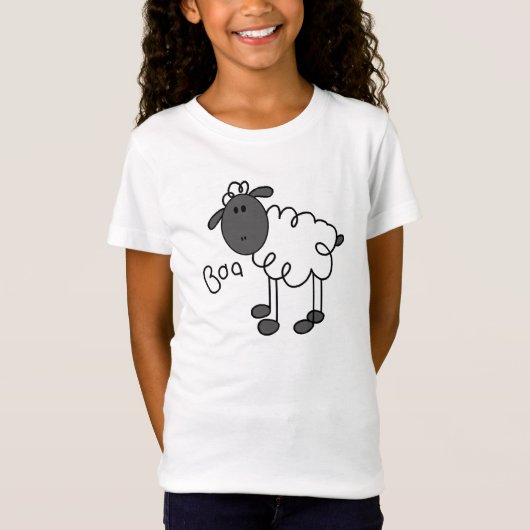 Chiffre T-shirts et cadeaux de bâton de moutons (Devant)