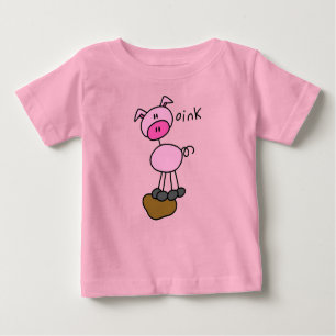 Chiffre T-shirts et cadeaux de bâton de porc