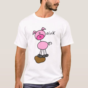 Chiffre T-shirts et cadeaux de bâton de porc