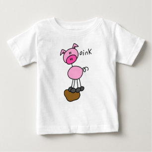 Chiffre T-shirts et cadeaux de bâton de porc