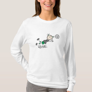 Chiffre T-shirts et cadeaux de bâton de volleyball