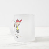 Chiffre tasse de bâton de broc de base-ball (Devant gauche)