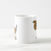 Chiffre tasse de bâton de chien (Centre)