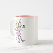 Chiffre tasse de bâton de fée de dent (Devant gauche)