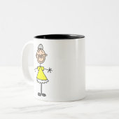 Chiffre tasse de bâton de grand-maman (Devant gauche)