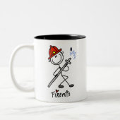 Chiffre tasse de bâton de pompier (Gauche)