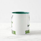 Chiffre tasse de bâton de soldat (Centre)