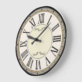 Chiffre victorien antique romain Horloge (Angle)